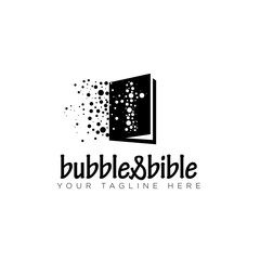Bubbles Bible Digital Logo Design