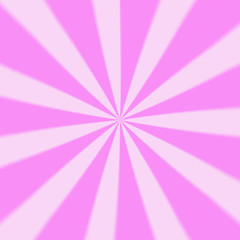 The pink stripes on background, retro comic rays illustration