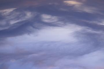 Obraz premium Clouded blue sky with copy space background