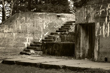 old stone stairs