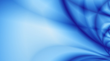 wide blue art abstract illustration