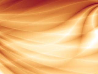 orange wave design