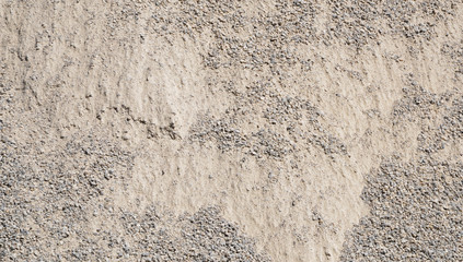 soil and gravel texture on background