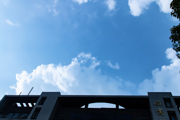 clouds and blue sky