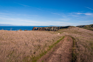 Path on the island of Santa Cruz