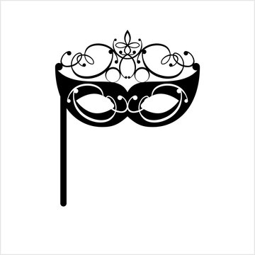 recommend clip art: Carnival, Masquerade Mask Icon