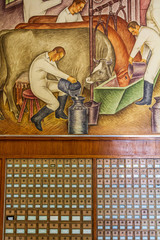 WPA era mural