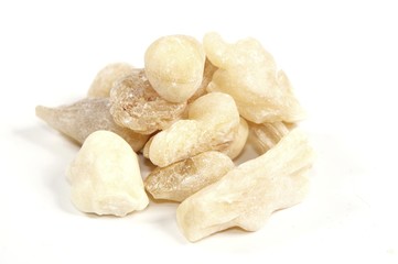 weißer Weihrauch aus dem Oman