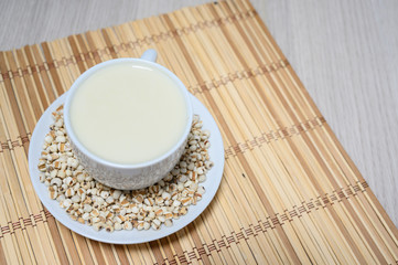 Soy beans are good for health.