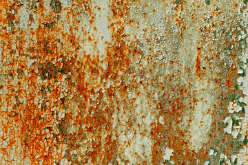 Old metal background. Rust texture.
