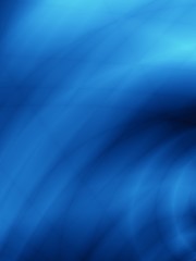 Flow curve headers blue abstract background