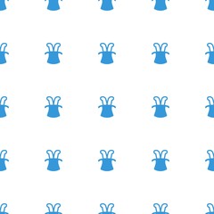 magic hat icon pattern seamless white background