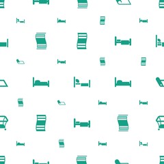 mattress icons pattern seamless white background