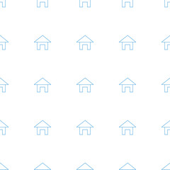 home icon pattern seamless white background
