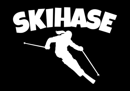 Skihase (Wei&szlig;)