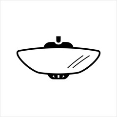 Car Rear View Mirror Icon