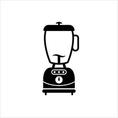 Blender Mixer Icon, Kitchen Home Electric Appliance