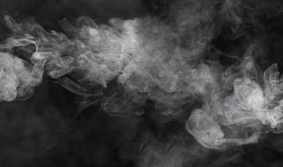 abstract  smoke on dark background
