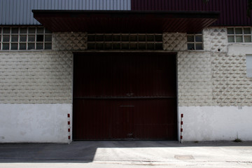 Facade of a factory