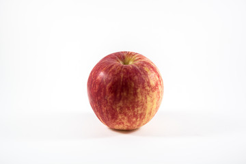 red apple isolated on white background