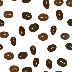 Random coffee texture pattern