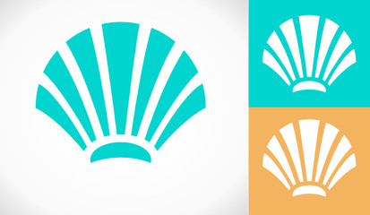 coquillage logo produits de la mer