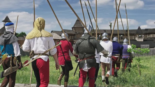 Military campaign of knights
