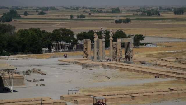 The ruins of Persepolis, Iran