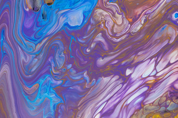 Abstract background of acrylic paints