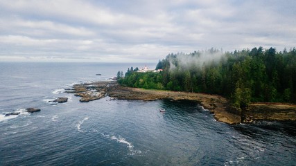 Lighthouse In Pacific Northwest
