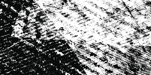 Black and white grunge. Abstract texture of scratch. Worn vintage Board. Vector pattern of dirt and stains