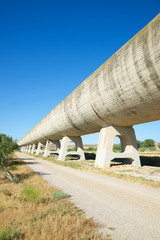 Irrigation canal view