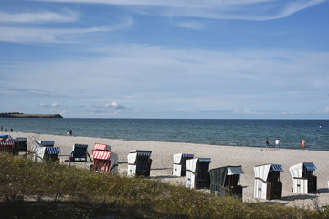 Boltenhagener Strand mit Blick zur Steilk&uuml;ste