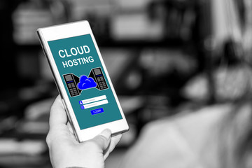 Hosting concept on a smartphone