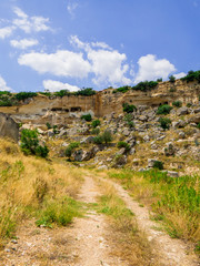 Fototapeta premium Ancient ruins in Ginosa, Apulia, south Italy
