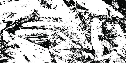 Black and white grunge. Abstract texture of scratch. Worn vintage Board. Vector pattern of dirt and stains
