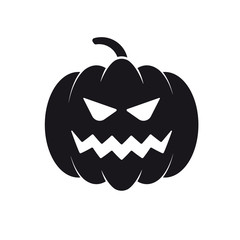 Jack O'Lantern pumpkin vector icon