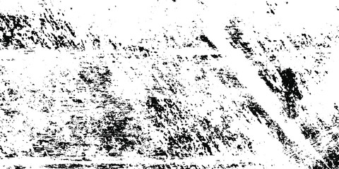 Black and white grunge. Abstract texture of scratch. Worn vintage Board. Vector pattern of dirt and stains