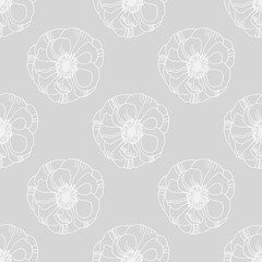 seamless pattern with flower