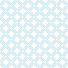Pattern line geometric abstract seamless lines blue on white background.