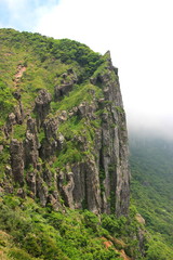 제주에 있는 한라산의 풍경이다.