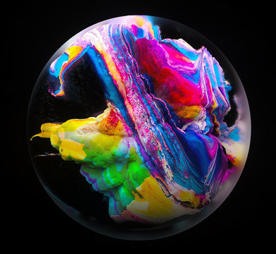 Abstract 3d render sphere 