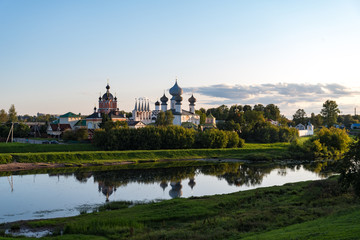 Tikhvin Assumption (Bogorodichny Uspensky)  Monastery in Tikhvin. Leningrad region. Russia