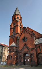 Church of St. Paul Apostle in Usti nad Labem. Czech Republic