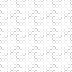 Abstract dot pattern background - gray vector illustration from dots