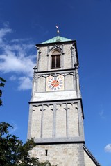 Fototapeta na wymiar Beautiful Tower of a Church – Bavaria – Germany