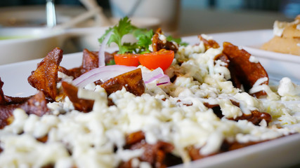 Chilaquiles, comida mexicana