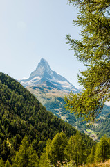 Zermatt, Findeln, Matterhorn, Wanderweg, Sunnegga, Findelschlucht, Alpen, Gletscher, Wallis, Sommer, Schweiz