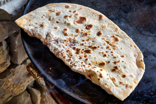 Qutab on a saj