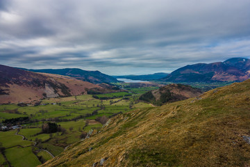 Thirlmere from Catbells, Lake District, UK, 2015